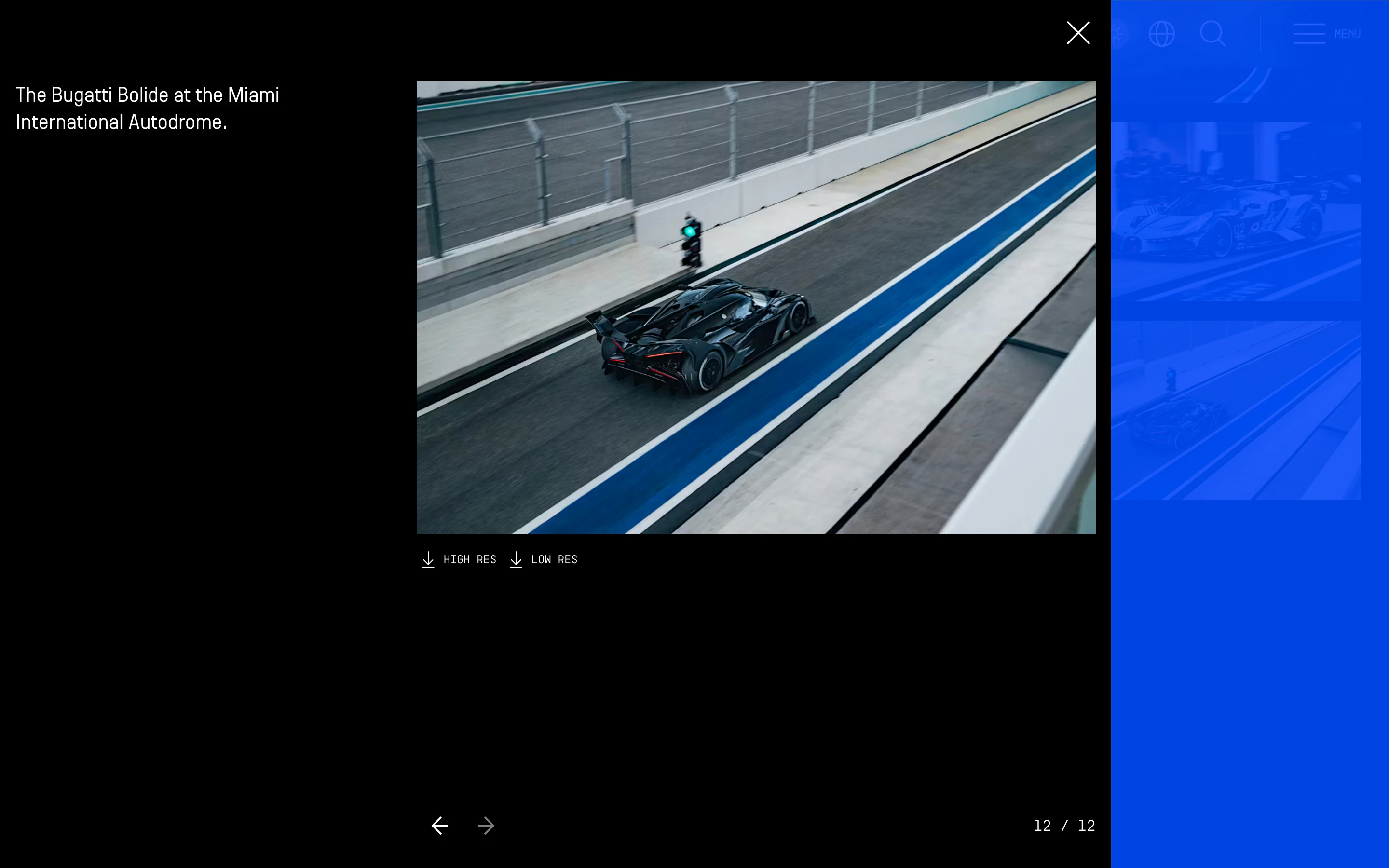 Bugatti Newsroom Gallery