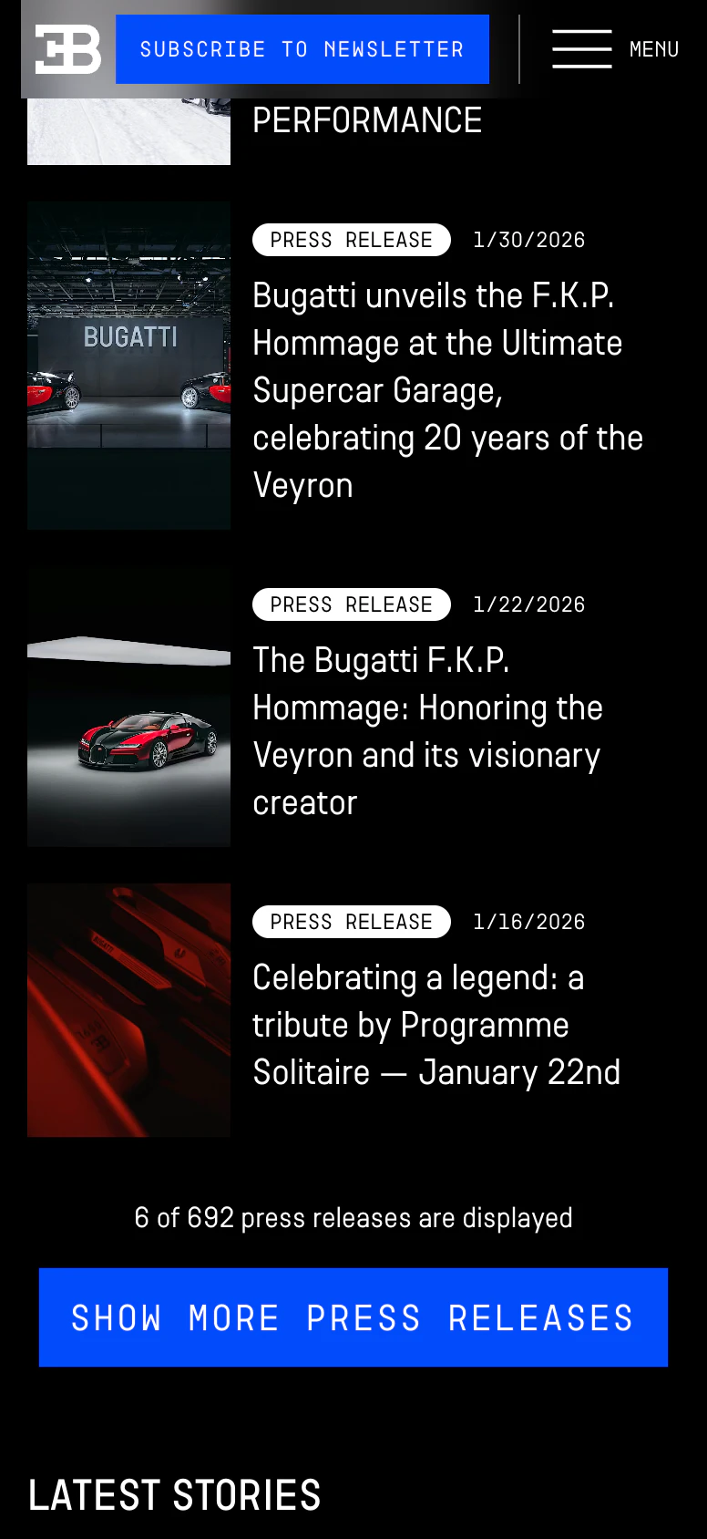Bugatti Newsroom Mobile 05